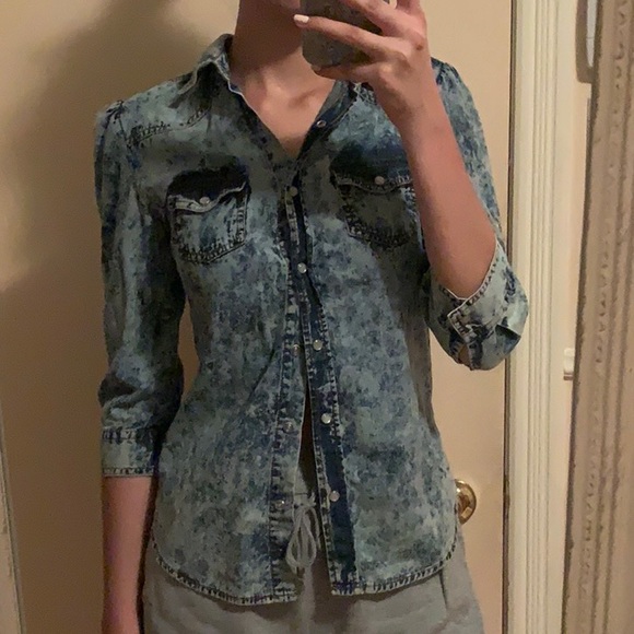 FashionWeb jean jacket top - from Forever 21 - Picture 1 of 5